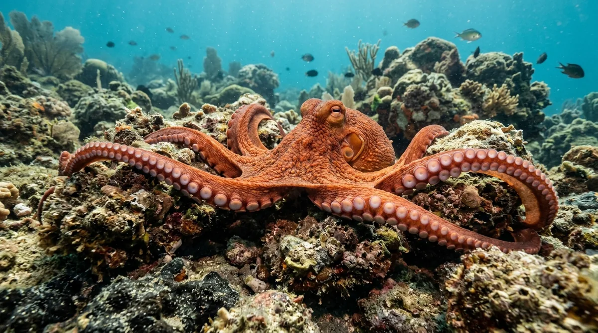 El Pulpo: Inteligencia, Camuflaje y Curiosidades del Genio del Océano