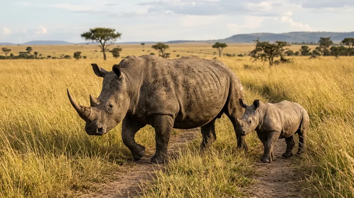 Rinocerontes: las cinco especies y la lucha contra la caza furtiva